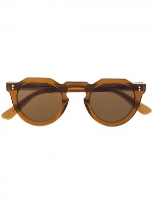 Солнцезащитные очки Pica Lesca. Цвет: коричневый