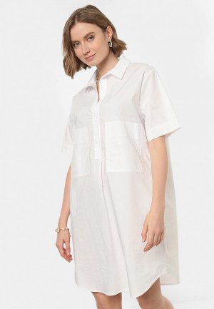 Платье Sei Tu. Цвет: белый