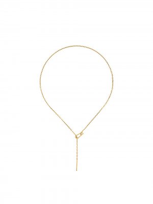 Clasp chain necklace Julia Davidian. Цвет: золотистый