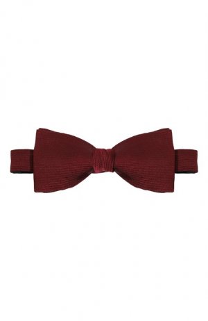 Шелковый галстук-бабочка Van Laack. Цвет: бордовый