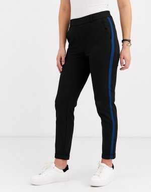 Спортивные брюки со вставками -Черный Vero Moda