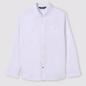 Рубашка , размер 158, белый Mayoral. Цвет: белый