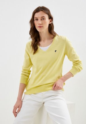 Пуловер Denim Culture. Цвет: желтый