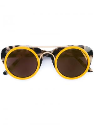 Солнцезащитные очки Sodapop III Smoke X Mirrors. Цвет: коричневый