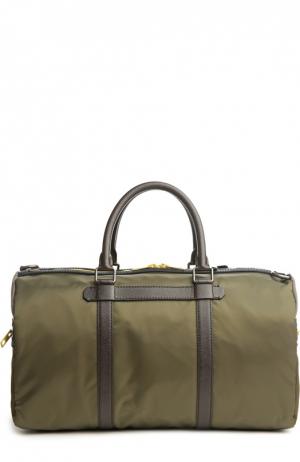 Дорожная сумка Dolce & Gabbana. Цвет: оливковый