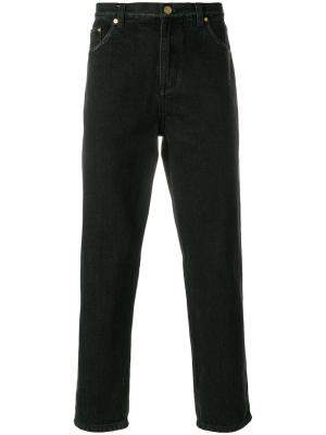 Классические укороченные джинсы 3.1 Phillip Lim. Цвет: чёрный