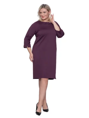 Платье женское 201888 фиолетовое 56 Lady Di. Цвет: фиолетовый