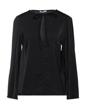 Блузка RUE•8ISQUIT. Цвет: черный