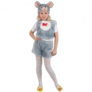Карнавальный костюм для детей Мышонок детский, 104-134 см Волшебный мир