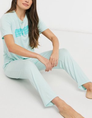 Пижамный комплект с брюками -Синий Adolescent Clothing