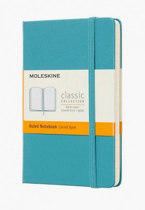 Блокнот Moleskine CLASSIC Pocket 90x140 мм 192 стр.. Цвет: голубой