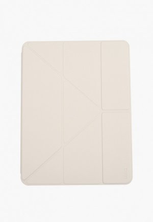 Чехол для планшета Uniq iPad Air 10.9 (Gen 4-5), Moven 3-х позиционный, с усиленным бампером и отсеком стилуса. Цвет: бежевый