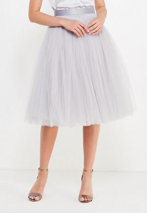 Юбка T-Skirt. Цвет: серый