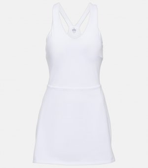 Мини-платье Airbrush Real ALO YOGA, белый Yoga