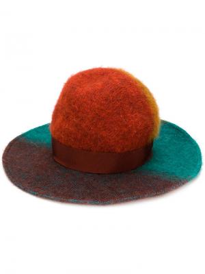 Шляпа дизайна колор-блок Missoni. Цвет: синий