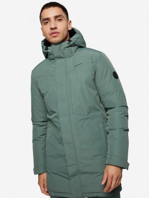 Куртка утепленная мужская, Зеленый Demix. Цвет: зеленый
