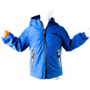 Куртка, размер 122, оранжевый, синий Kamik. Цвет: синий/оранжевый