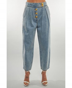 Женские укороченные джинсовые брюки English Factory