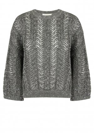 Пуловер ANTONELLI FIRENZE. Цвет: серый