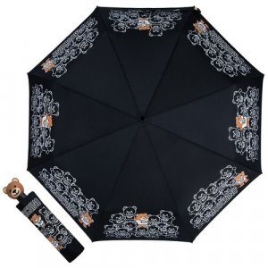 Зонт , черный MOSCHINO. Цвет: черный