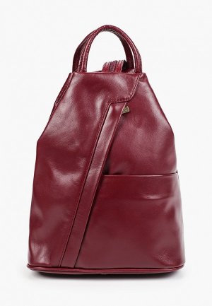 Рюкзак Tuscany Leather. Цвет: бордовый