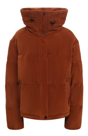 Утепленная куртка HUGO. Цвет: коричневый