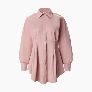 Рубашка , размер 46, розовый Minaku. Цвет: розовый
