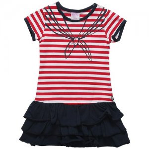 Платье летнее для девочки (Размер: 98), арт. 812008 Sweet Berry. Цвет: красный/синий