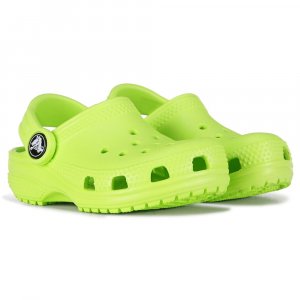 Детские классические сабо для малышей , зеленый Crocs