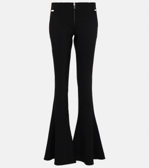 Расклешенные брюки с вырезом x-knwls , черный Jean Paul Gaultier