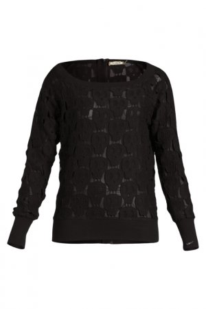 Пуловер MET. Цвет: черный