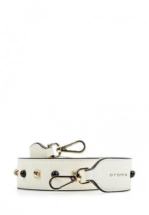 Ремень для сумки Cromia IT SAFFIANO. Цвет: белый