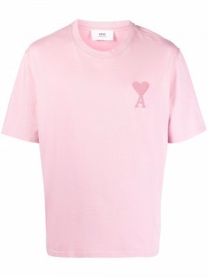 Ami de Coeur organic-cotton T-shirt Paris. Цвет: розовый