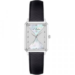 Наручные часы LDuchen Quartz 81045, серебряный, белый L'Duchen. Цвет: серебристый/белый