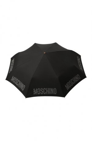 Зонт Moschino. Цвет: чёрный