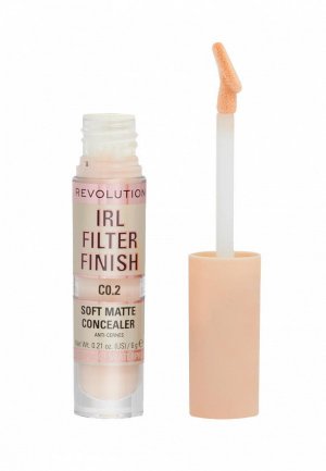 Консилер Revolution IRL Filter Finish Concealer C0.2, 6 г. Цвет: бежевый