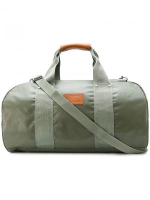 Дорожная сумка округлой формы Junya Watanabe MAN. Цвет: зеленый