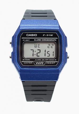 Часы Casio Collection F-91WM-2A. Цвет: черный