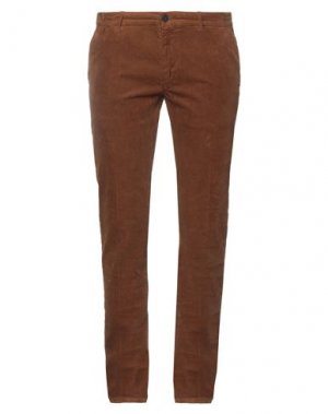 Повседневные брюки QB24. Цвет: коричневый