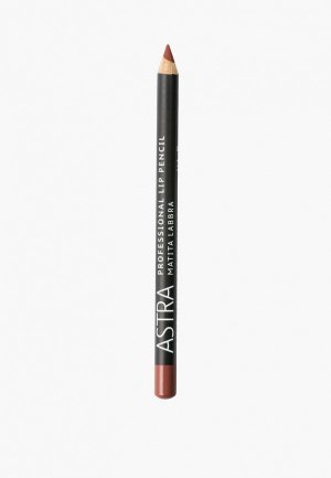 Карандаш для губ Astra PROFESSIONAL Lip Pencil, стойкий, тон 33 pink lips, 1.1 г. Цвет: розовый