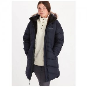 Пальто женское пуховое Wms Montreal Coat, Midnight Navy, M Marmot. Цвет: синий