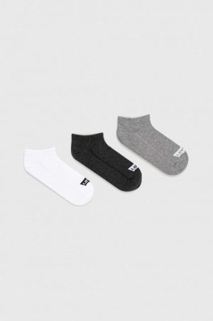 3 упаковки носков Levi's, серый Levi's