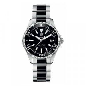 Наручные часы TAG Heuer WAY131G.BA0913, черный. Цвет: серебристый