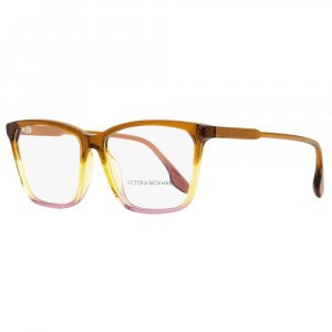 Victoria Beckham Women s Rectangular Eyeglasses VB2614 241 Caramel Pink 57mm