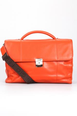 Briefcase bag Giorgio Fedon. Цвет: orange