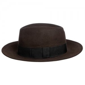 Шляпа, размер 59, коричневый Laird. Цвет: коричневый