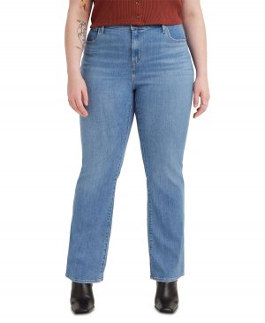Модные джинсы большого размера 725 с высокой посадкой bootcut Levi's, мульти Levi's