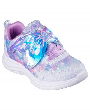 Слипоны для маленьких девочек - Glimmer Kicks повседневные кроссовки Fairy Chaser от Finish Line Skechers