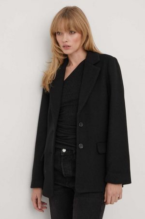 Куртка из смесовой шерсти , черный Abercrombie & Fitch