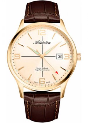 Швейцарские наручные мужские часы 8331.1251Q. Коллекция Vintage Adriatica